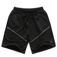 Размера плюс мужские шорты летние свободные короткие пляжные брюки с эластичным ремешком черные хлопковые шорты длиной до колен 2xl-8xl