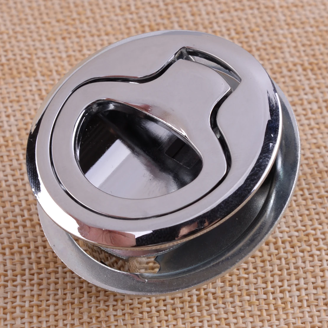 

beler 45mm Stainless Steel For Yatch Marine Boat Flush Pull Slam Latch Mount Hatch Lift