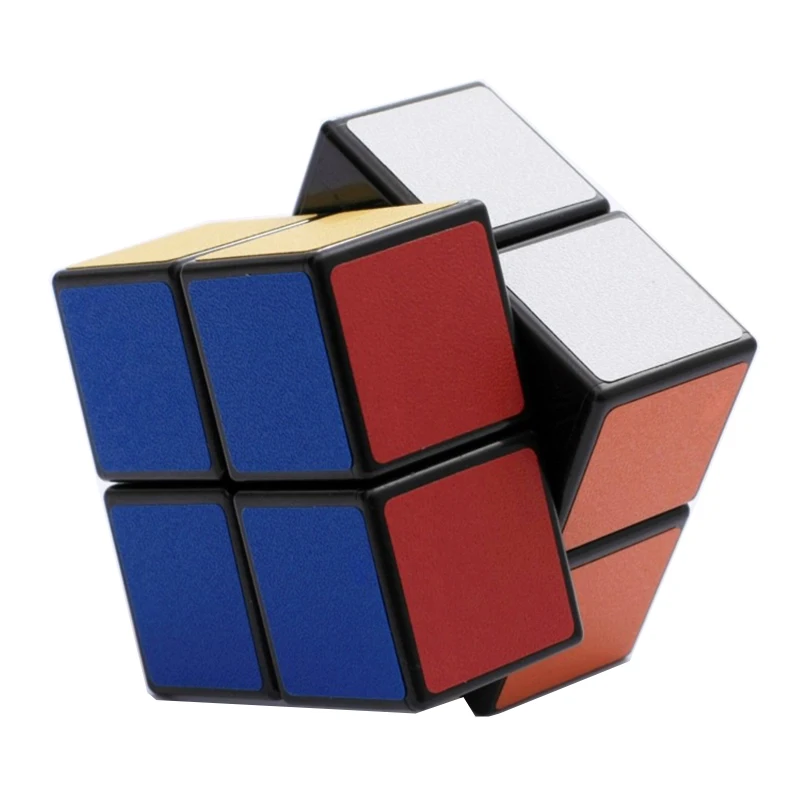 

PVC Sticker Magic Cube 2x2x2 Professional Speed Puzzle Neo Cubo Magico Cube Training Brain Toys Gifts Educational For Children