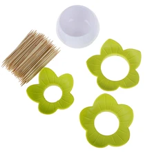 Хлопковый держатель в форме бутона, ящик для хранения, органайзер, креативная Полезная Подставка Для Зубочисток лотоса, хлопковая банка для ватных дисков