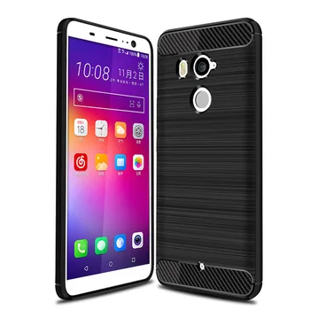 

50pcs/lot Slim Carbon Fiber Shockproof Armor Brushed Case For HTC Desire 12 Plus U12 Plus U12 Life U11 Plus U11 Life U11 Eyes