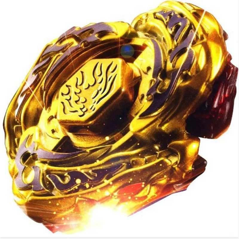 Высокое качество 1 шт. Ограниченная серия металла Fusion 4D набор L-DRAGO золото DF105LRF+ пусковая установка детская игра гироскоп игрушечный лучшие подарки - Цвет: Gold Destroy Dragon