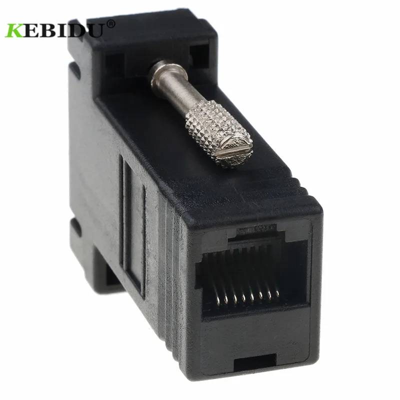 Kebidu штекер к локальной сети CAT5 CAT6 RJ45 сетевой Ethernet кабель Женский адаптер RJ45 К VGA удлинитель компьютер дополнительный переключатель адаптер