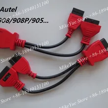 Для autel для MITSUBISHI для HYUNDAI-12+ 16 контактов MaxiSys Pro MS906 MS906BT MS906TS MS908S Pro Mini MaxiCOM MK908P OBD I адаптеры