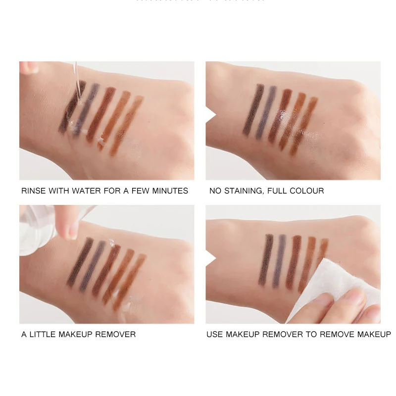 

1pc 2Colors Waterproof Longlasting Make up Black Brown Eyebrow Pencil Eye Brow Liner Professional Makeup Make Up Comestic Tools