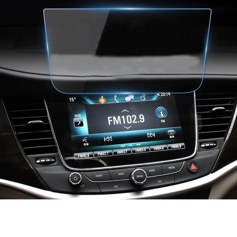 

Lsrtw2017 Car GPS Navigation Screen Tempered Film Protective Film for Opel Astra K 2015 2016 2017 2018 2019 2020