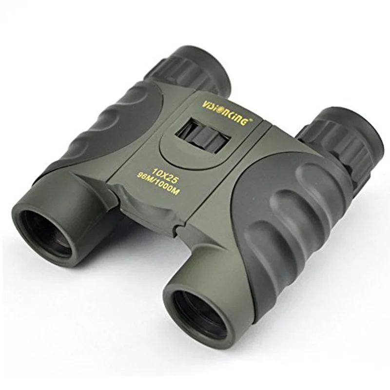 Visionking 10x25 Roof Binoculars Outdoor Hunting Camping Travelling Binoculars Waterproof Professional Telescope Monoculars 4