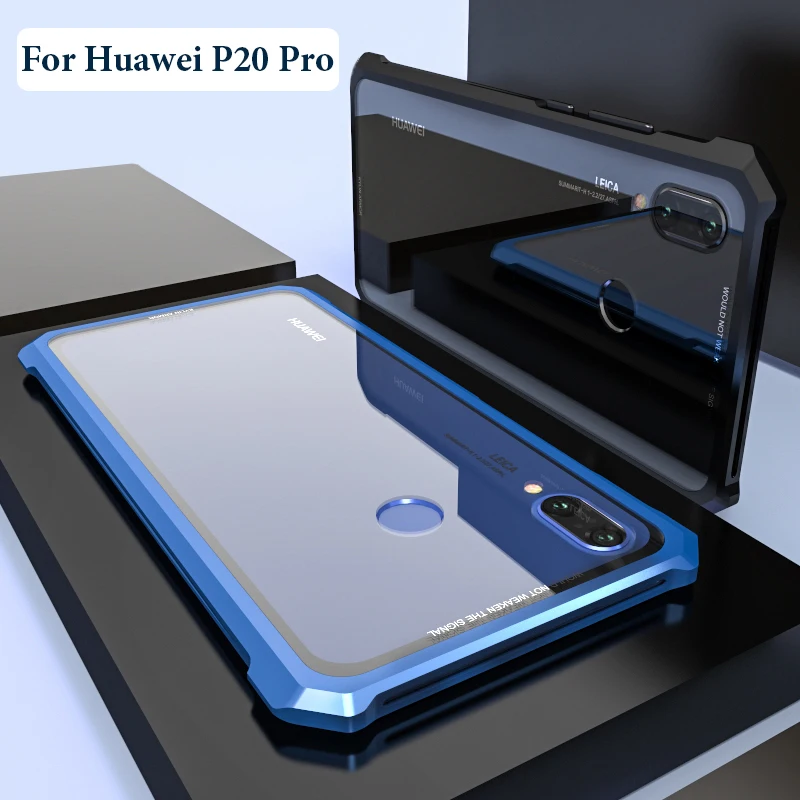 Для Huawei P20 Pro защитный чехол самолета Бампер металлический винт сотовый Чехол для