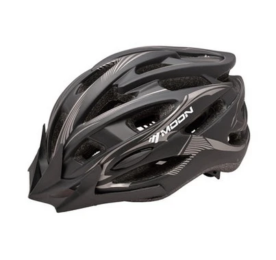 Стиль высокое качество материал регулируемый размер съемный козырек велосипедный шлем - Цвет: black