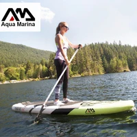 Черное выдвижное весло SUP AQUA MARINA стоячая доска 3 секционная доска для серфинга алюминиевая 165-210 см надувная лодка A03003