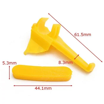 

12pcs/set Tyre Changer Mount Demount Head Duck Head Insert Rim Protector Plastic