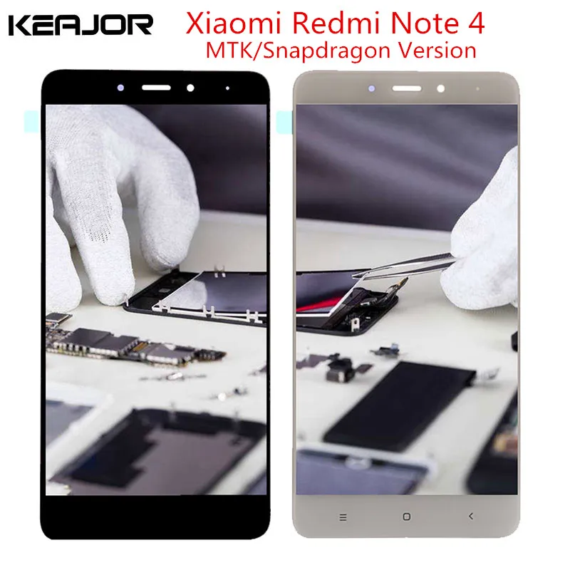 

for Xiaomi Redmi Note 4 LCD Screen Redmi Note 4X Global Screen Tested Touch Screen for Redmi Note 4 Helio X20/Global Version