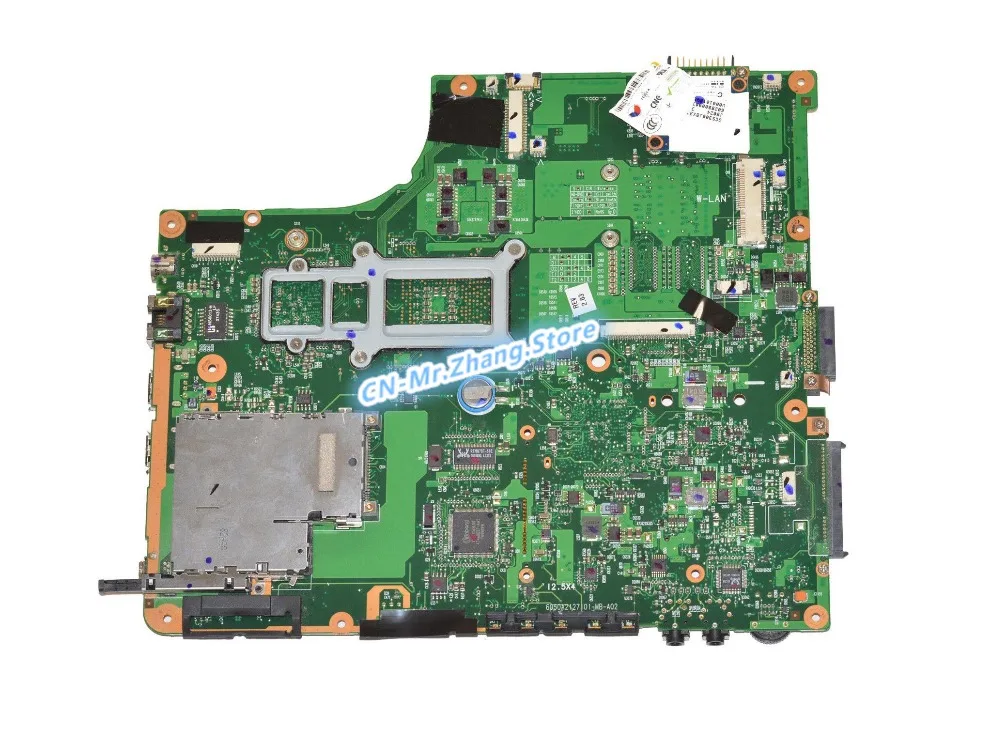 90% OFF  SHELI FOR Toshiba Satellite A210 A215 Laptop Motherboard V000108680 6050A2127101-MB-A02 DDR2 Test 1