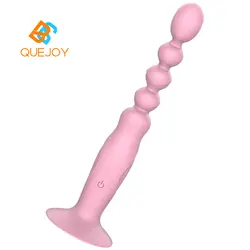 Секс-игрушка, женский электрический анальный штекер, задний Корт, вытяжной шарик, вибратор, флирт, устройство для мастурбации, USB, немой