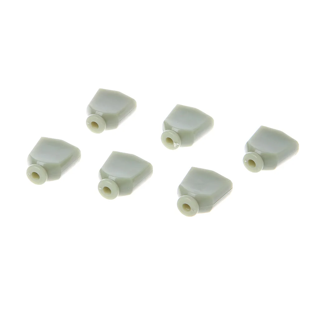 

6pcs Plastic Guitar Machine Head Tuner Tulip Buttons Replacement Parts