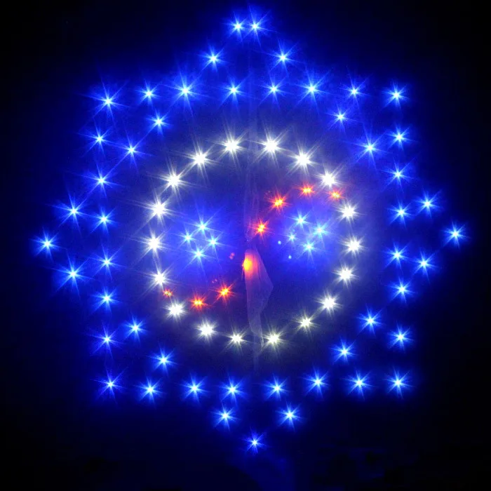 

New Hi-G LED Power Kite With Lights Nylon Fabric Carbon Rod Good Flying Factory Outlet
