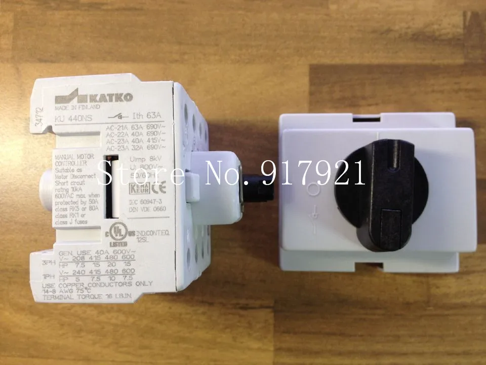 

[ZOB] KATKO KU440NS 63A 4P63A import / switch load switch / switch / safety switch