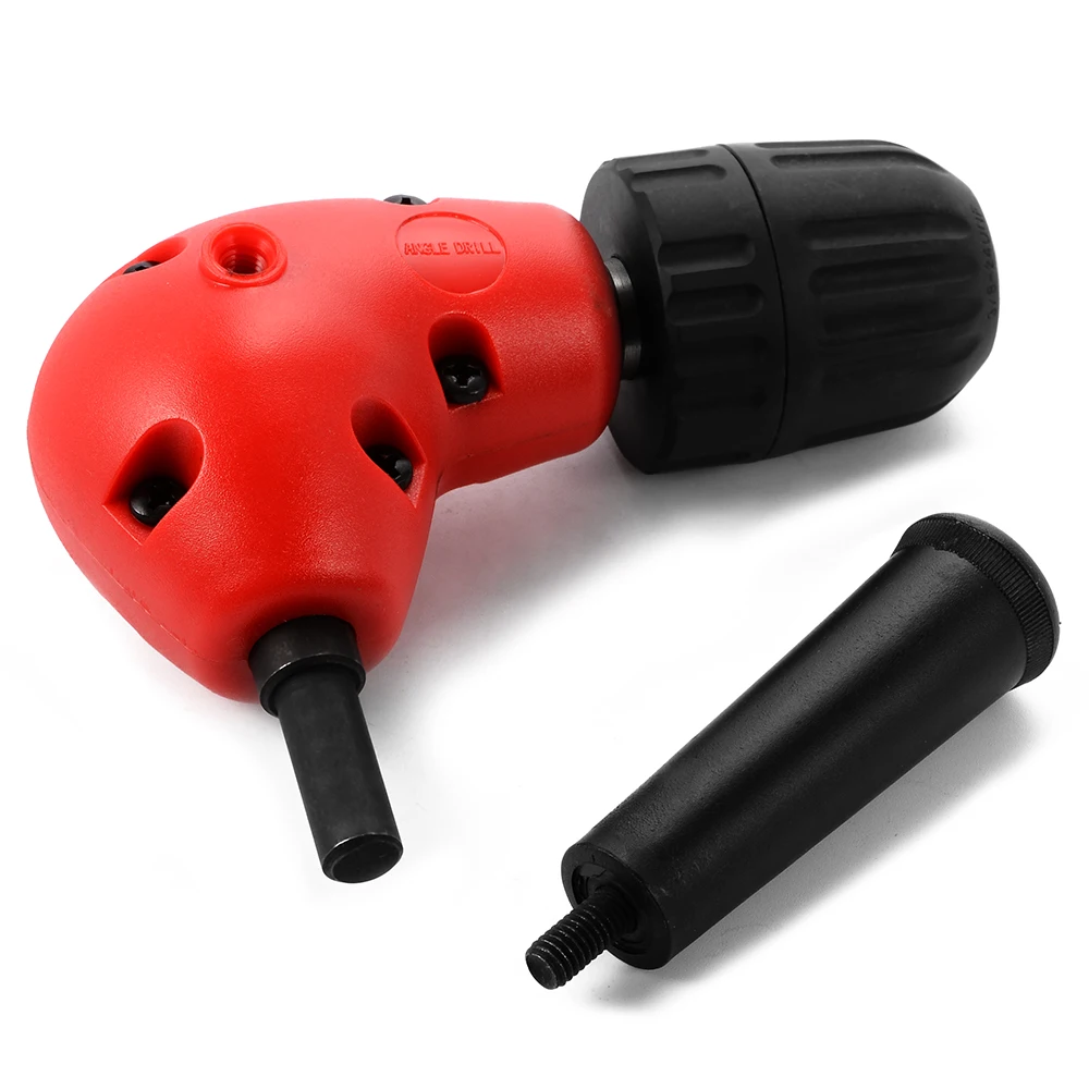 

YOFE Angle Drill Right Angle Drill Attachment 90 Degree Handle Adaptor Corner Chuck Keyless Adapter 3/8" DIY Power Tools HT406