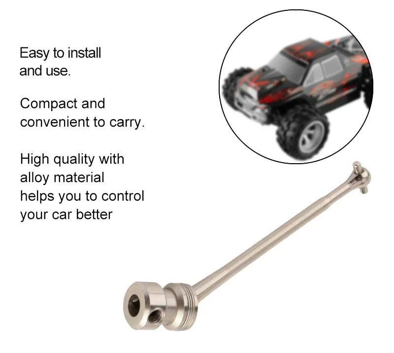 Т-центральный приводной вал в сборе для FY-01/02/03/04/05 Wltoys 12428 12423 RC автомобильная часть