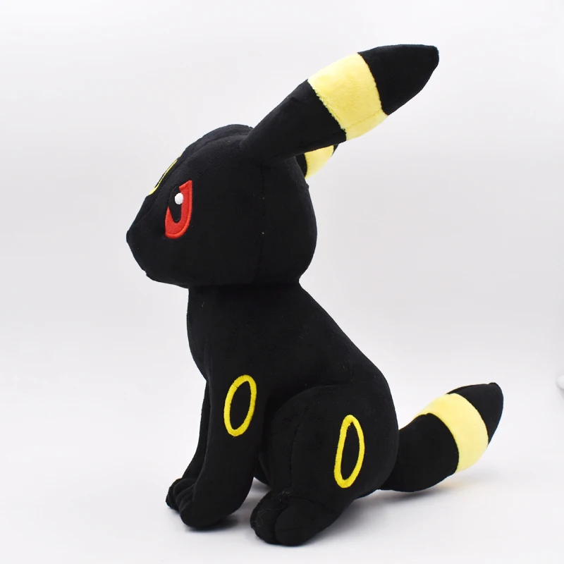 Новые сидящие Плюшевые игрушки Umbreon Eevee, мягкие набивные из аниме, Мультяшные куклы, детский подарок, большой размер 30 см