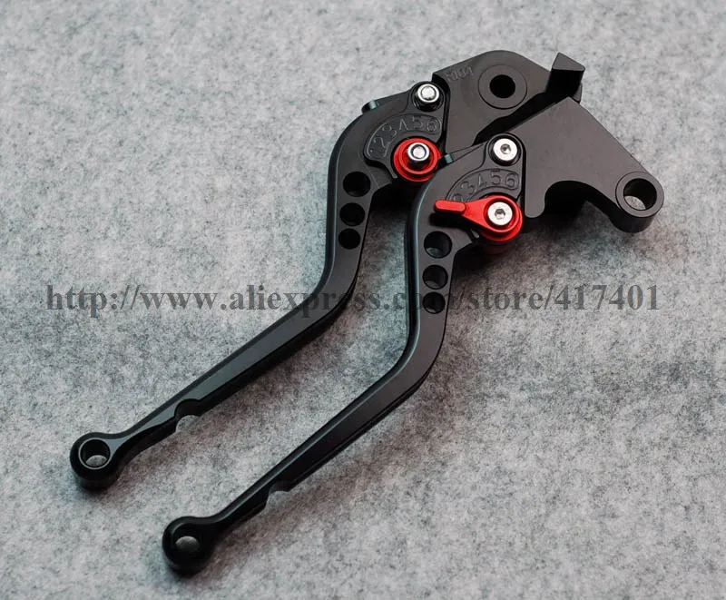 8 colors Long size regular Pair CNC brake clutch levers For KAWASAKI