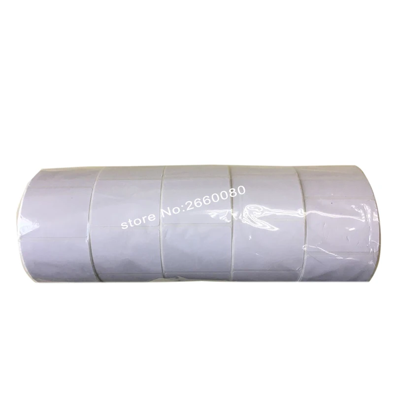 

Adhesive Thermal Label Sticker 58mm*40mm*700 Label Printing Paper Customized Thermal Receipt Paper for Supermarkets POS, 5 rolls
