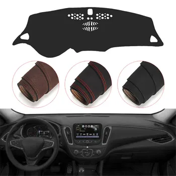 

Console Dashboard Suede Mat Protector Sunshield Cover Fit For Chevrolet Malibu Hybrid 2016-2018
