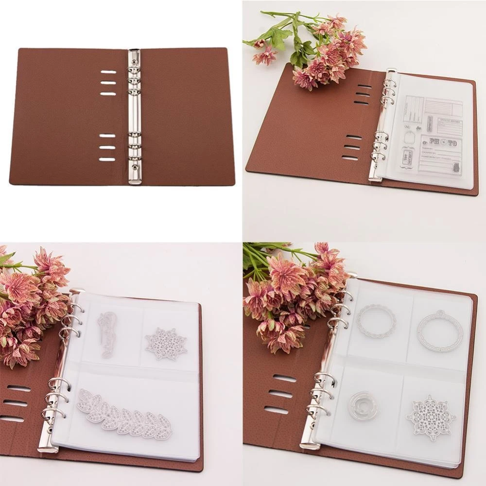 5 Sheet DIY Scrapbooking Cutting Dies Stencil Storage Book Collection Album 4 Styles Inner Pages New Inside Pages
