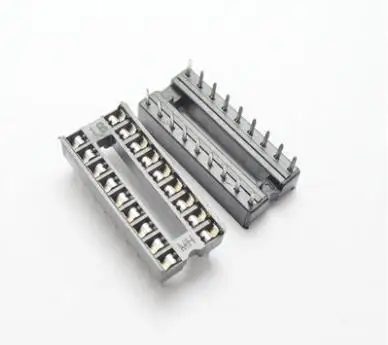 

50pcs/lot IC socket base 16P IC chip holder DIP16 pin socket 16P In Stock