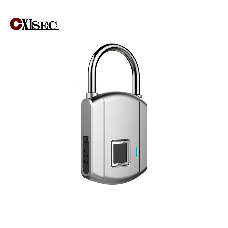 

door lock fingerprint lock USB charge keyless fingerprint padlock biometric door lock safe security lock smart electronic lock