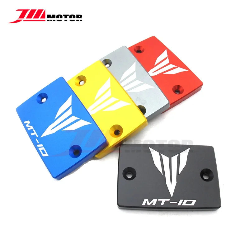 1PCS MT-10 LOGO Motorcycle CNC Aluminum Front Brake Fluid Reservoir Cap Oil Cover For YAMAHA MT10 2016-2017 | Автомобили и