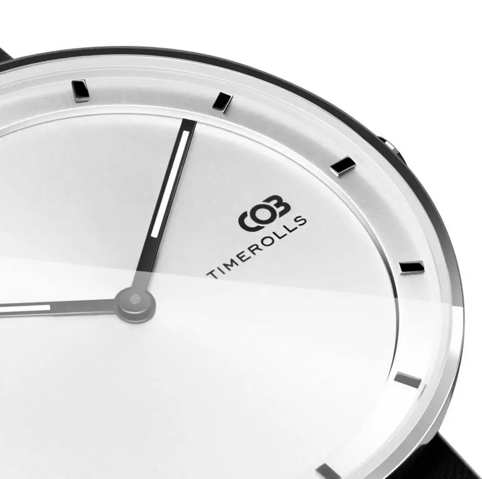 Xiaomi Mijiia TIMEROLLS-COB, кварцевые наручные часы, светящийся указатель, нержавеющая сталь, водонепроницаемые часы для мужчин и женщин, роскошные часы