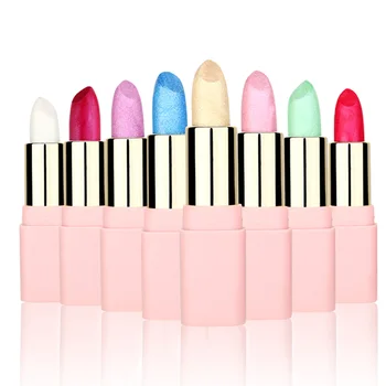 

Shiny Pearlescent Moisturizing Lipstick Long Lasting Cosmetic for Women KG66