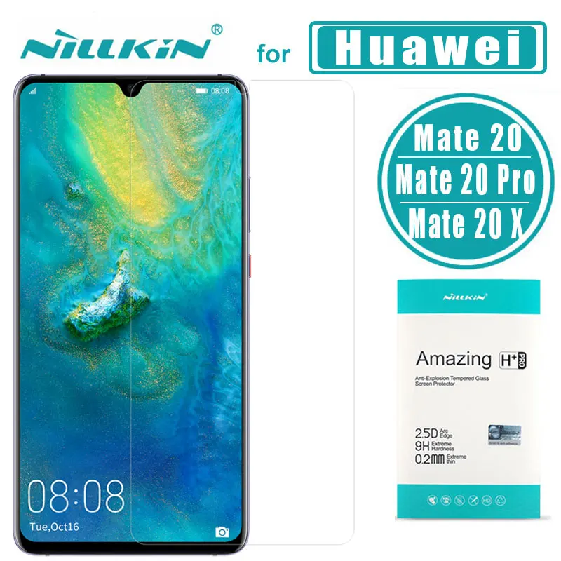 Nillkin для huawei mate 30 20 20 X Закаленное Стекло Nilkin Amazing H+ Pro стекло 2.5D Защитная пленка для экрана для huawei mate 20X