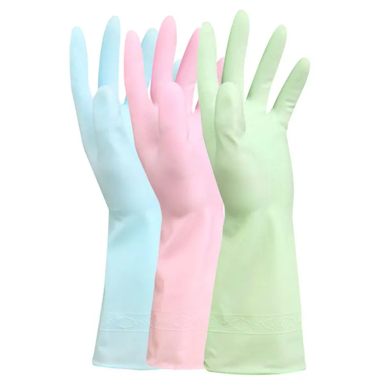 Kitchen Cleaning Gloves Reusable Rubber Latex Glove for Housework