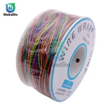 B-30-1000 280m Elektronische Leiter Draht Stecker 30AWG Verpackung Draht Verzinnt Kupfer Kabel Breadboard Jumper Linie