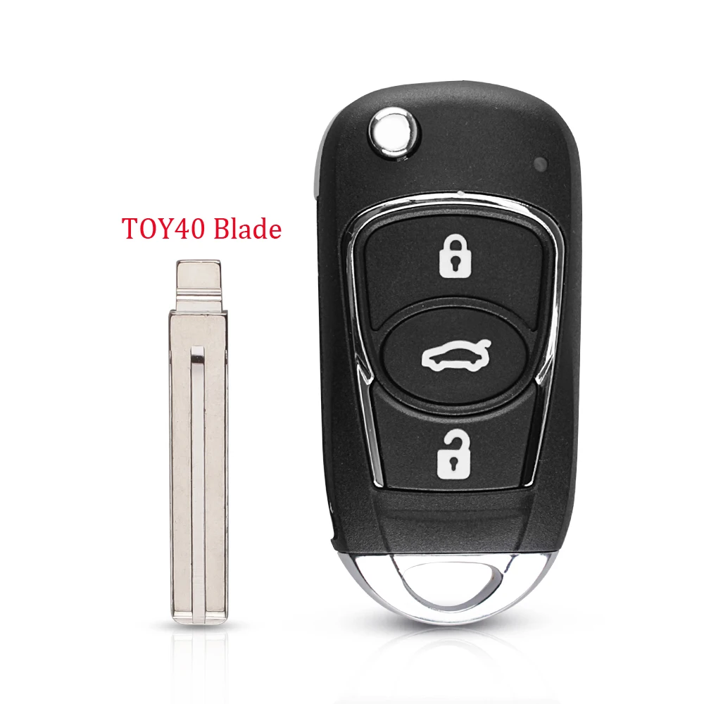 Chiave telecomando per Hyundai Key I20 I30 IX35 Solaris Sonata Elantra Accent For Kia K3 Rio -