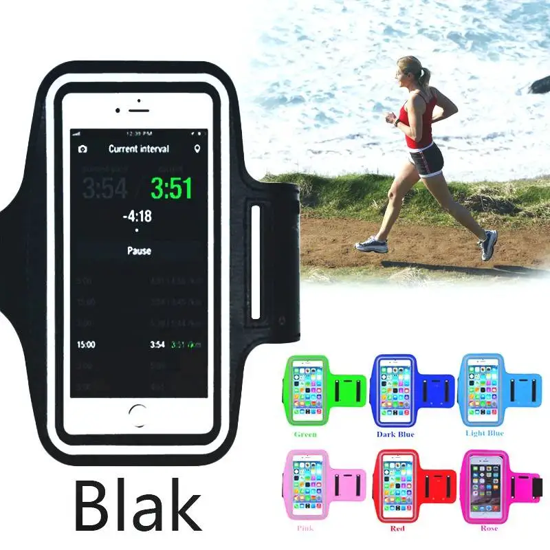 

For Xiaomi Xiomi Redmi RedmiNote 5 plus pro Arm Band Mi a1 Mi6 4a 3s 5s 5x 4x Arm Case Pouch Fashion Sport Running Card Pocket