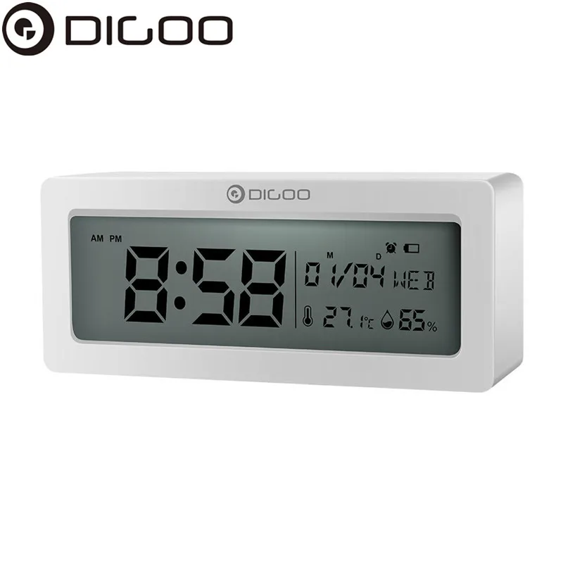

DIGOO DG C4X Multifunctional Alarm Clock with LCD Display Thermometer Hygrometer Calendar
