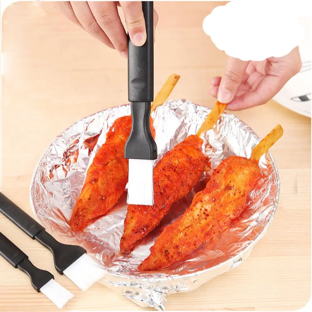 2 PCS/SET LIMITOOLS High Quality Oil Brush Basting Brushes Heat Resistent BBQ Sauce Brush Cooking Supplies BBQ Essentials 2 PCS/SET LIMITOOLS High Quality Oil Brush Basting Brushes Heat Resistent BBQ Sauce Brush Cooking Supplies BBQ Essentials