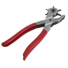 Heavy Duty Кожа дырокол рук Клещи Ленточные отверстия дыроколы