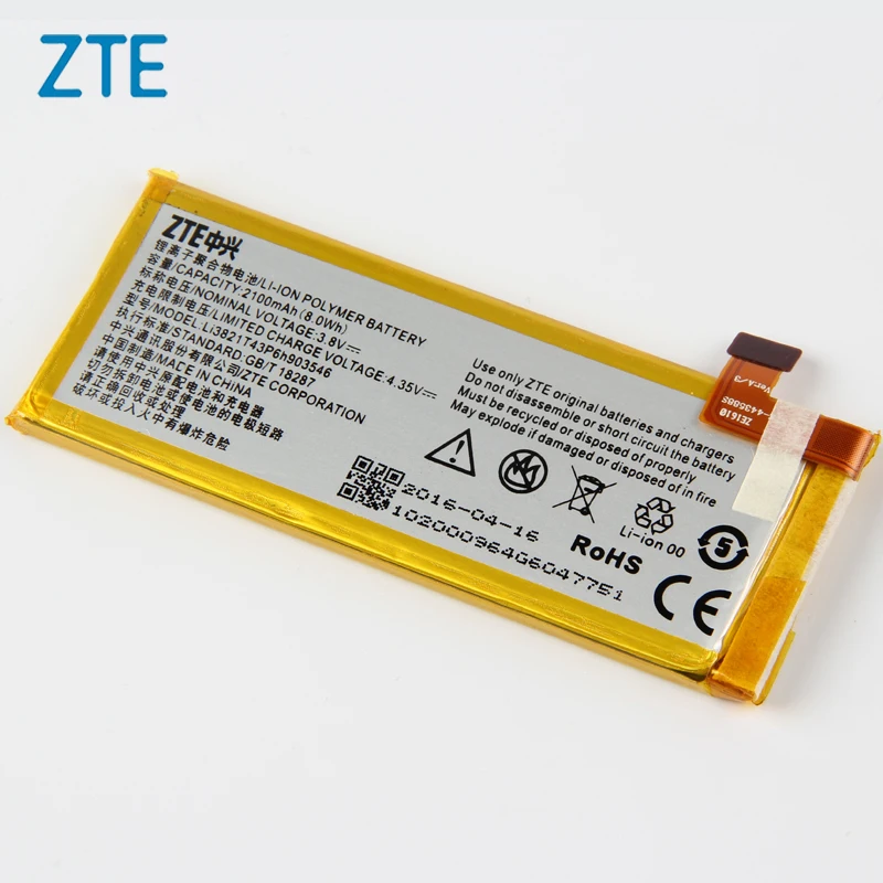 

Original ZTE Li3820T43P6h903546 phone battery For ZTE Q505 Q505T Q802C Q802D N9130 2000mAh