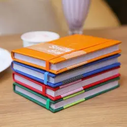 "Смайлик" Школьный Дневник, кожаный дневник, тетради, бумажный ежедневник формат А6, записная книга для офиса, школьные принадлежности