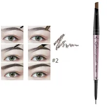 Водонепроницаемый глаз Подводка для глаз и бровей Карандаш для бровей с косметические кисти для макияжа инструмент груза падения 1024