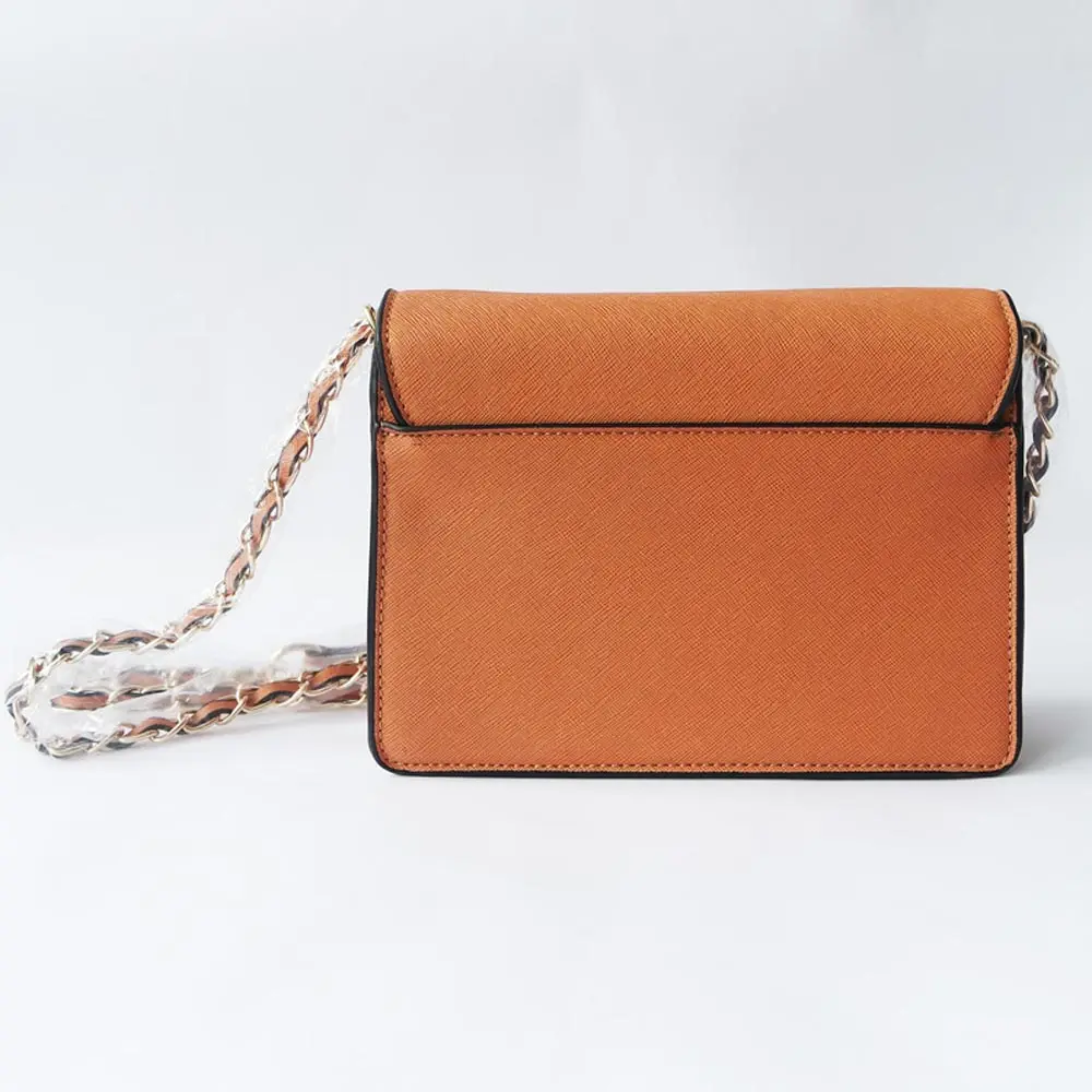 

LANSUXIANG Autumn Fashion Women's Bag Small package Bag Clamshell Crossbody Chain Women's Shoulder Bag