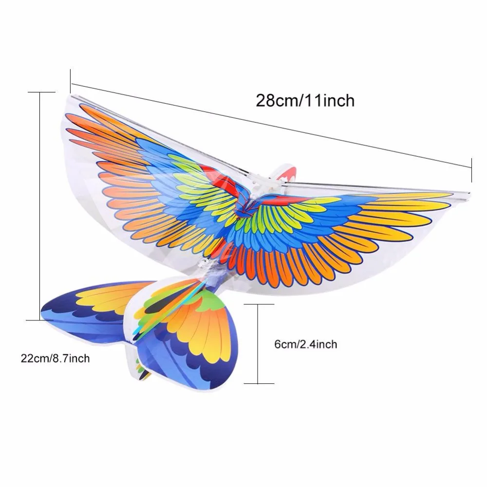 Пульт дистанционного управления игрушка для животных RC птица в радиоуправляемых воздушных самолетах летающая птица RC игрушечный Дрон электрическая птица подарок для детей
