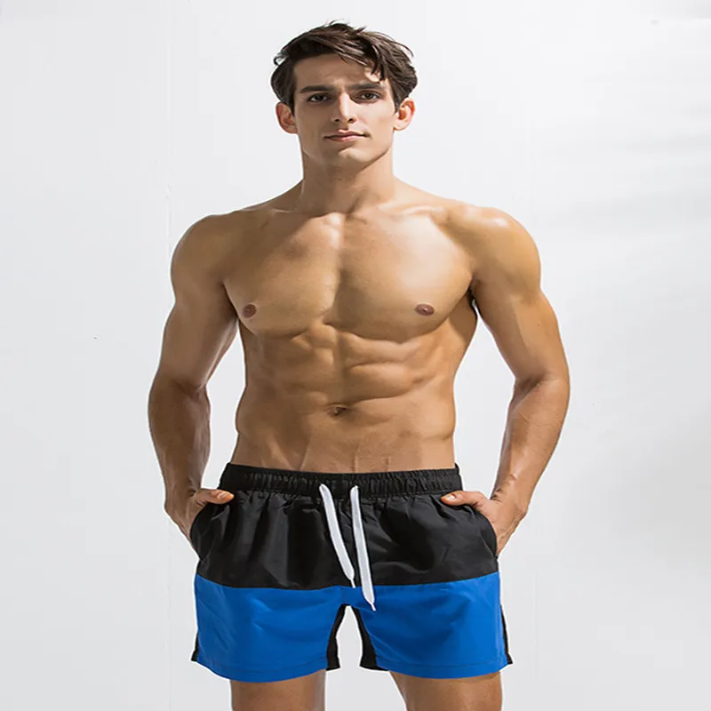 2019 Fashion Beach Pants Youth Popular Trend Colour Patchwork Men's Loose Breathable And Comfortable Pants For Men B8202