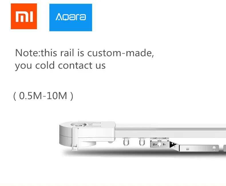  2018 Xiaomi Mijia Aqara curtain motor rails Zigbee wifi version work with mi home app for xiaomi sm - 32864093167