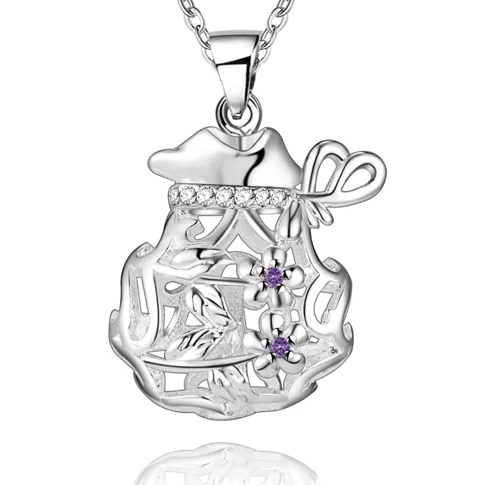 Wholesale High Quality Silver Fashion Jewelry Chains Necklace Pendant 