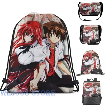 

Funny graphic print shoulder Bags women High School DxD (2) Single shoulder backpack travel for men Gym Bag